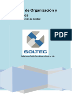 Manual de Organizacion y Funciones SOLTEC PDF