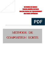 Méthode de Composition Ecrite