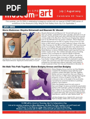 SLOMA ArtNews July & August 2019