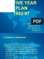 Planning Commission's Eighth Five Year Plan 1992-1997