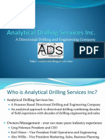 ADS Inc Rev2Analytical Drilling Services Inc. Offer