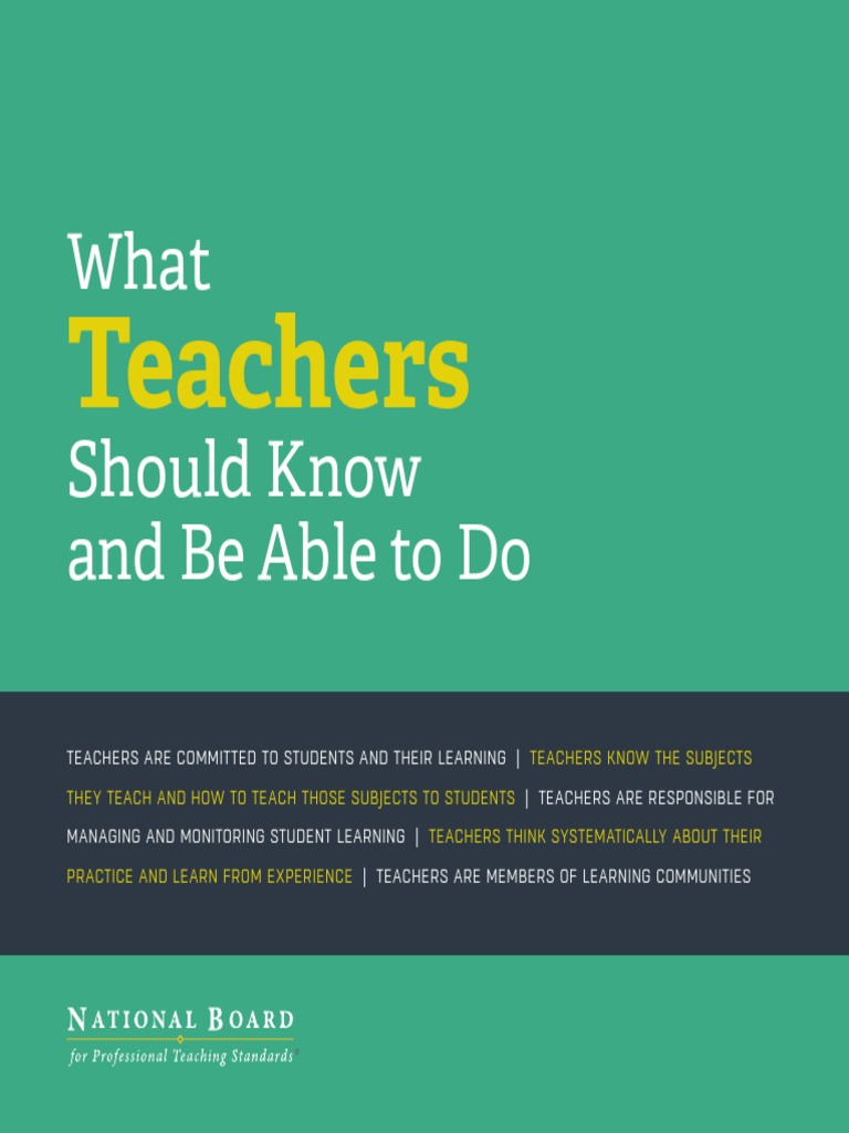Core Principles of Effective Teaching | PDF | Teachers | Learning