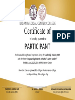 Certificate Blank