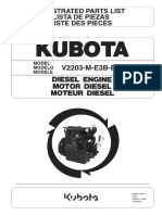 Motor Kubota V2203 M E3B