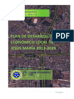 Plan de Desarrollo Concertado Del Distrito de Jesús María 2013 - 2025
