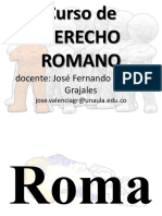 Curso Derecho Romano 1