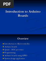 Introduction To Arduino Boards