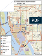 Street Closure Map July 4