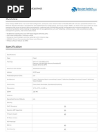 Router Cisco C8300-1N1S-6T Datasheet | PDF | Computer Network ...