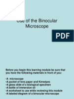 How To Use A Binocular Microscope