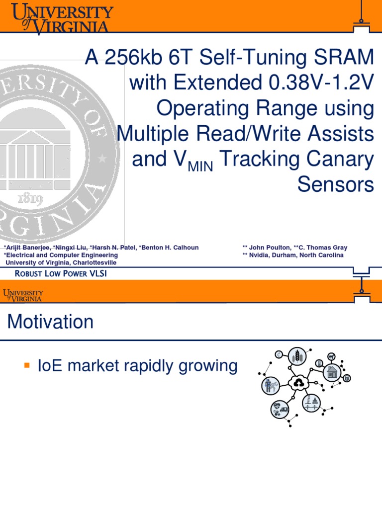 A Self-Tuning 256kb 6T SRAM with Extended 0.38V-1.2V Operating Range ...