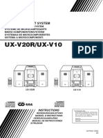 JVC Ux-V20r/ux-V10 Manual