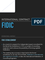 International Contract: Fidic