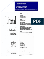 Foucault Michel - Que Es Un Autor [Sicario Infernal].PDF