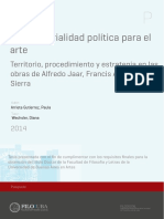 UNA MATERIALIDAD POLITICA PARA EL ARTE-TERRITORIO, PROCEDIMIENTO Y ESTRATEGIA EN LAS OBRAS DE jaar, alys y sierra.pdf