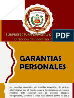 GARANTÍAS PERSONALES