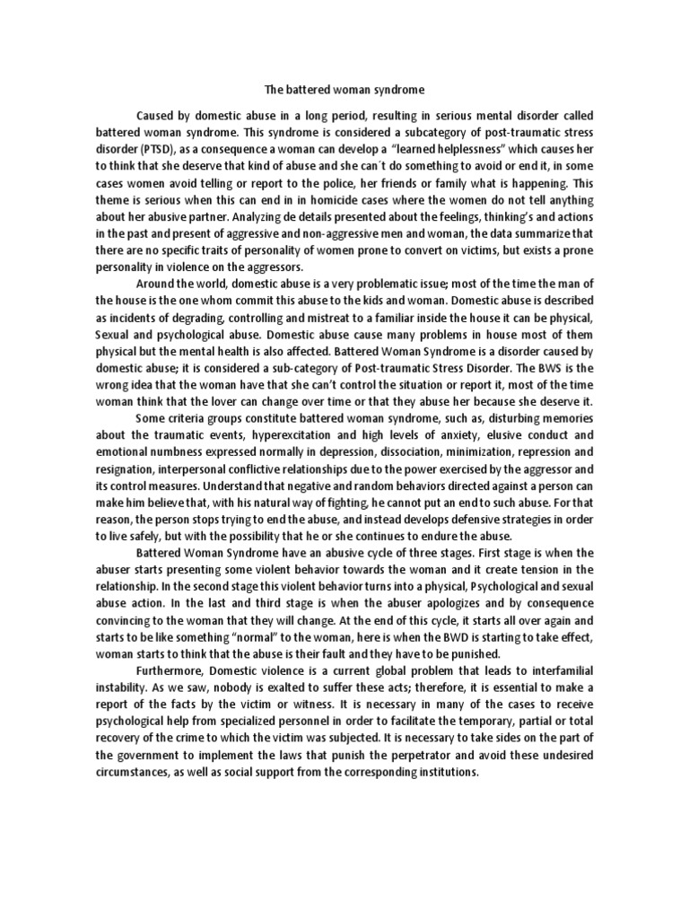 Battered women essays 08 image