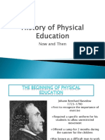 History of Physical Education