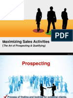 The Art of Prospecting and Qualifying