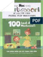 100 Phương Pháp Hoạt Động Montessori-Con Không Muốn Làm Cây Trong Lồng Kính