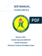 PANDUAN Manual KSM 2019