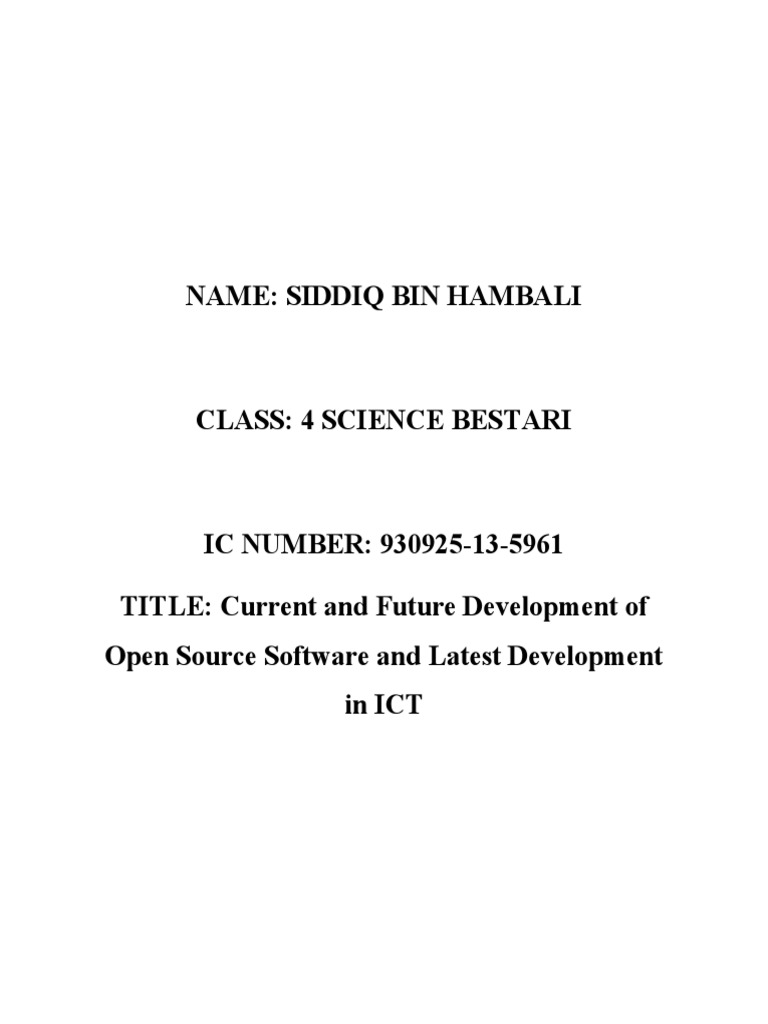 Open Source PDF Operating System Software