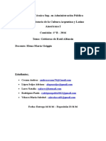 TP Final - Gobierno de Alfonsín