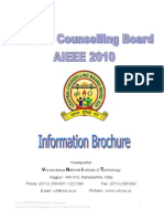 AIEEE-Detail Admission Procedure