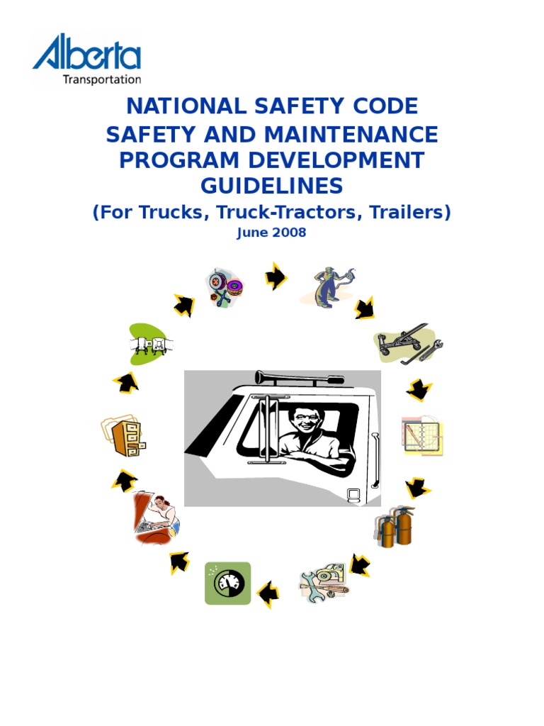 National Safety Code Safety and Maintenance Program Development