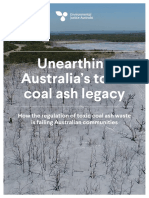 Unearthing Australia's Toxic Coal Ash Legacy