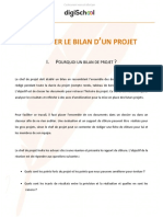 Management Effectuer Le Bilan D Un Projet