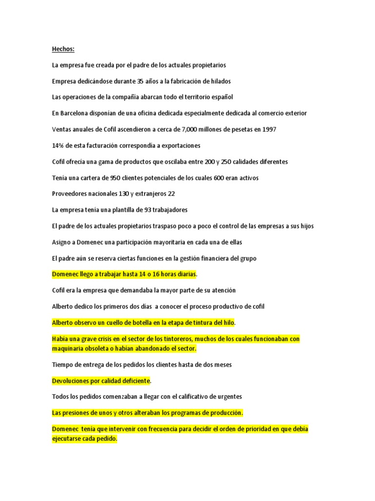Cofil SA de CV | PDF | Economias | Business