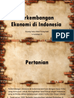 Perkembngan Ekonomi Indonesia