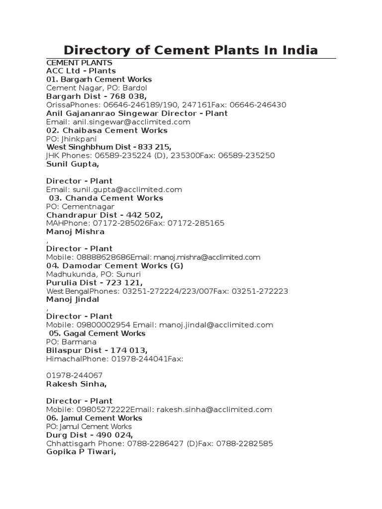 directory-of-cement-plants-in-india-pdf