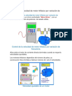 Control de Velocidad Con Variador