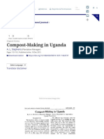 Compost-Making in Uganda - The East African Agricultural Journal - Vol 3, No 2 PDF