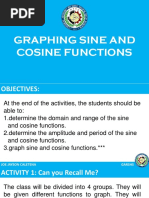 Graphing Sine and Cosine Functions