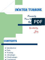 Underwater Turbine: Guided By, Joby