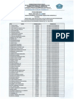 Pengumuman Tes Kesehatan Dan Wawancara Jalur Umum