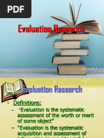 Evaluation