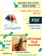 Ways To Live Success