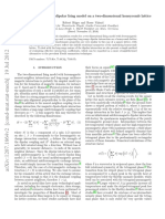 Pattern Formation in The Dipolar Ising Model On A Two-Dimensional Honeycomb Lattice