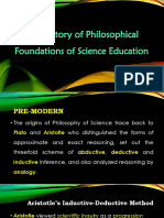 History of Science Philosophy