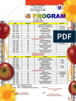 Class Program 2019-2020