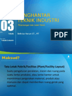 Pengenalan Tata Letak Fasilitas