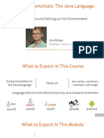 1.java Fundamentals The Java Language