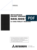99610-33100, Mitsubishi S6S, S6S-T - (Operation Manual) - (E) PDF