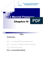 Marché Financier - Chapitre IV