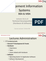 Management Information Systems: Bba & Mba