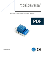 Arduino Compatible 5v Relay Module Vel Datasheet